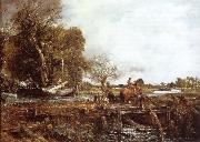 John Constable The jumping horse